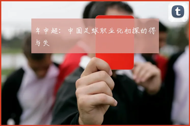 年中超：中国足球职业化初探的得与失